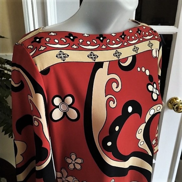 City Triangles Shift Dress S/M - Picture 2 of 5